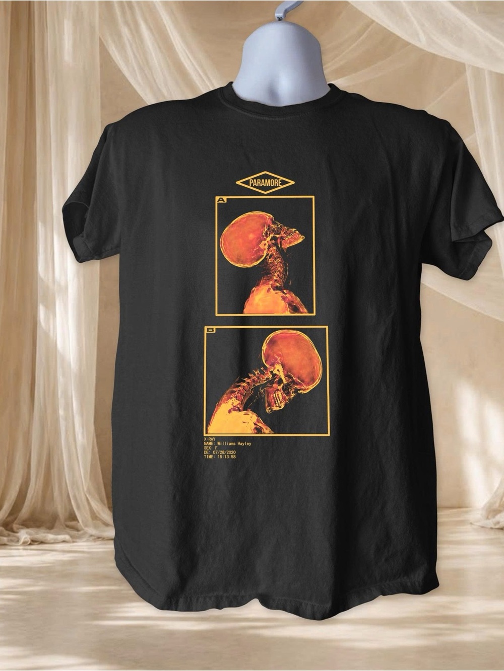 Paramore Skull Graphic Tee